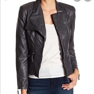 Blank NYC faux leather Moto jacket